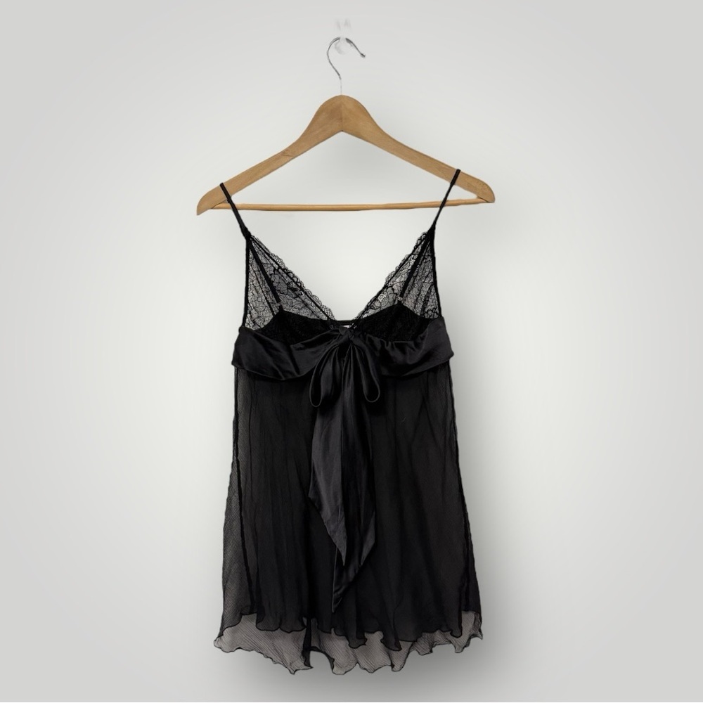NWT SAMANTHA CHANG 100% Silk Camisole‎ Top Sz M